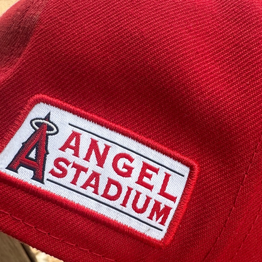 Angel Red Stadium Patch Cap - Picture 2 of 6